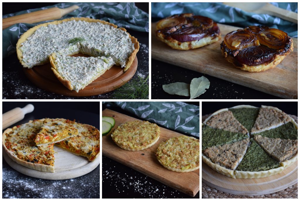 Tarte sărate - Rețete delicioase, vegane pentru unii, de post pentru alții – Corina Marinescu