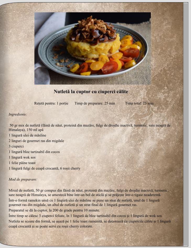 Nutletă la cuptor