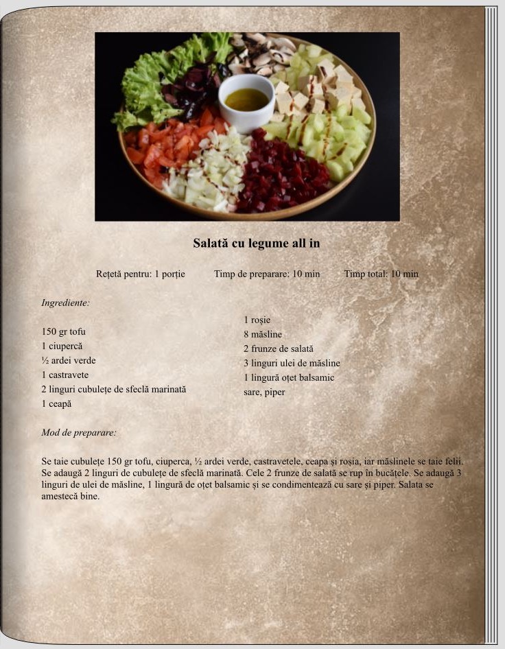 Salată cu legume all in