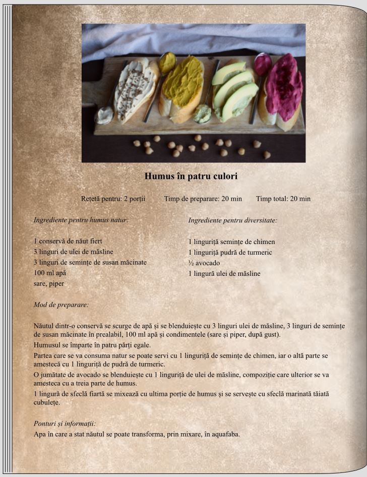 Humus în patru culori