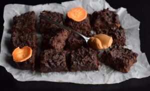 Brownie cu cartof dulce