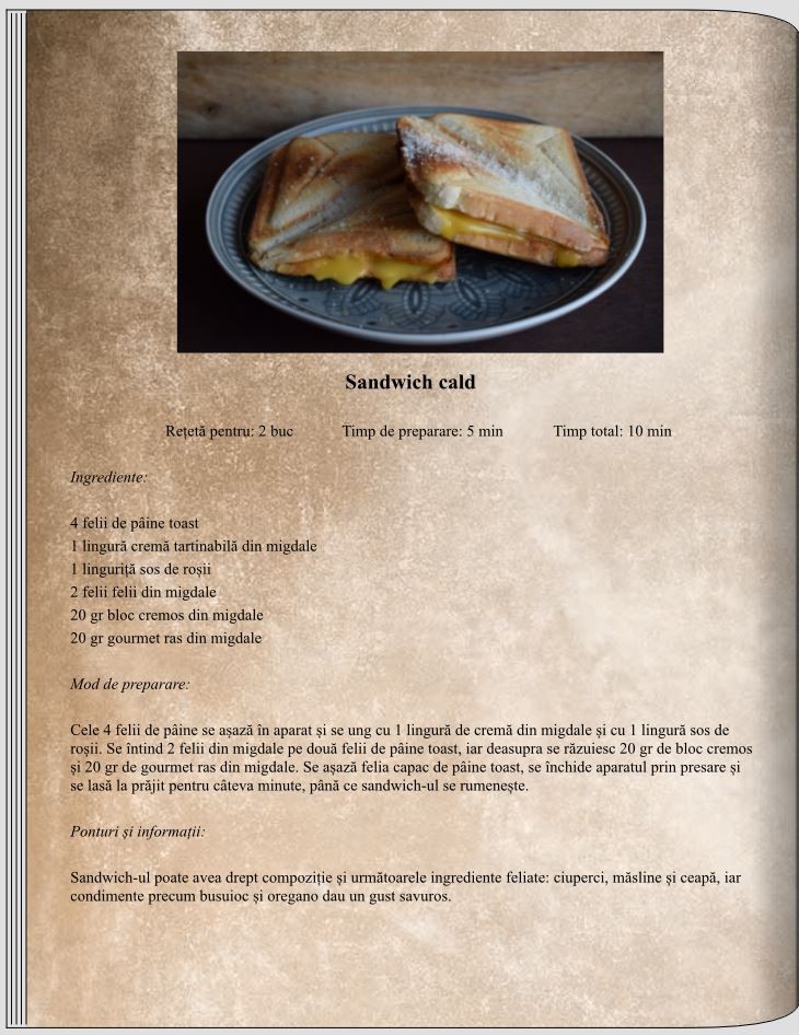 Sandwich cald